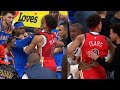 Lu Dort And Jeremiah Fears FIGHT At End Of Game And Everyone Gets Involved