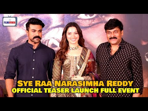 Sye Raa Narasimha Reddy Teaser Launch Full Event | Chiranjeevi,Amitabh Bachchan,Ram Charan, Kichcha