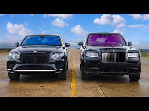 Rolls-Royce Cullinan vs Bentley Bentayga: ARRANCONES