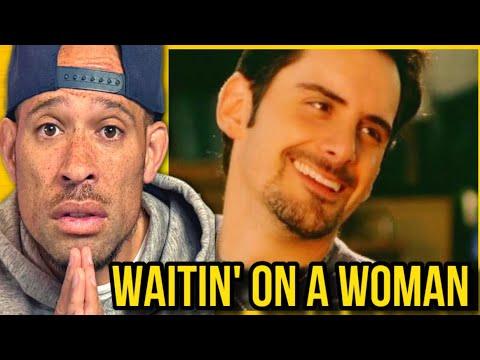 Rapper FIRST time REACTION to Brad Paisley - Waitin' On A Woman !