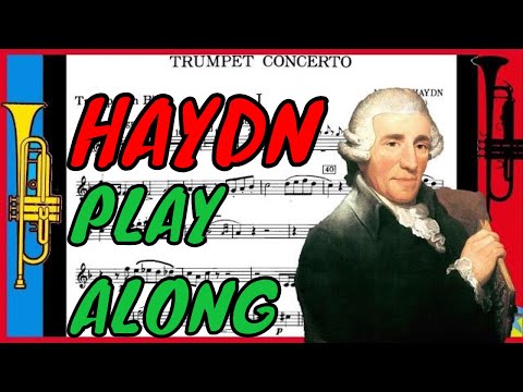 Haydn - Trumpet Concerto I. Allegro (Backing track, Play along, Accompaniment)