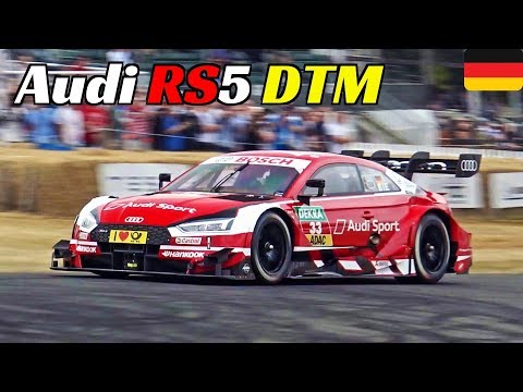 Audi RS5 DTM 4.0-litre V8 N/A Engine Sound, Flatout & Max Attack at Goodwood Festival of Speed