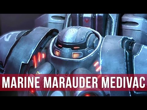 StarCraft 2: Legacy of the Void - Marine Marauder Medivac!