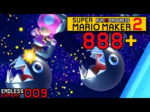 SPIN JUMP ON THE MAGIC! 009 | 888+// SUPER MARIO MAKER 2