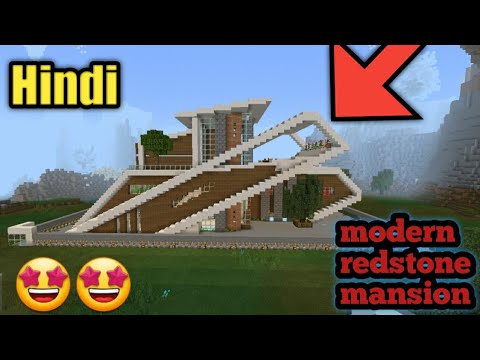 Insane Redstone Mansion in Minecraft - Hindi Build