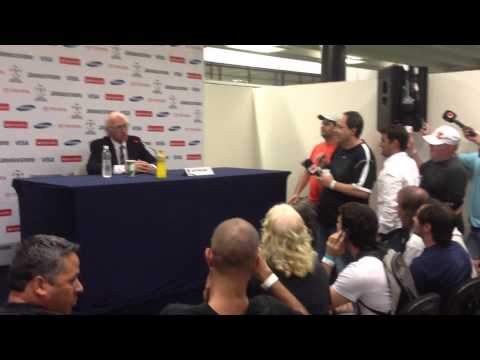 Conferencia de Prensa Carlos Bianchi - el verdugo de los equipos brasileños?