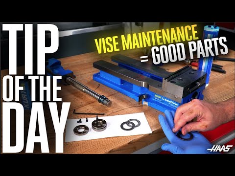 Vice Maintenance = Good Parts   Haas Automation Tip of the Day