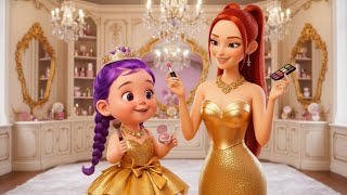 Download lagu 😱💄 Rumi Is Wearing Makeup And Walking The Catwalk For The First Time mp3