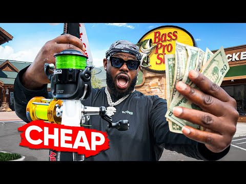 Building the Cheapest Catfishing Rod Combo at Bass Pro Shops (Rod, Reel, Line)