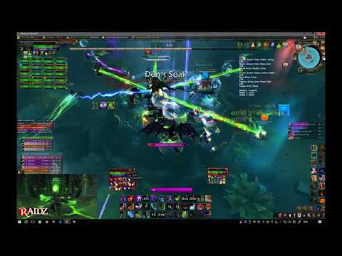 RAIDZ vs Mistress Sassz'ine mythic (Realm first kill)