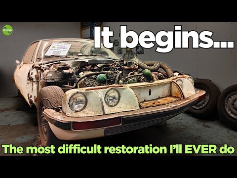 Thumbnail for My CITROEN SM: I've started the hardest restoration I'll ever do! by June, Maserati, video, May 2, Car, vide, video i