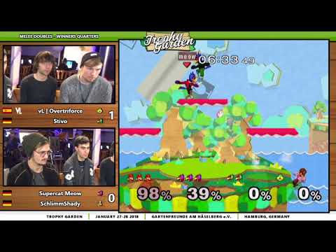 TG - Stivo / Overtriforce Vs. Supercat Meow / SchlimmShady - Winners Quarters - Melee Doubles