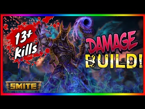 Anubis DAMAGE Build! - Damage Builds Are Exquisite! - Smite - Anubis - Season 5