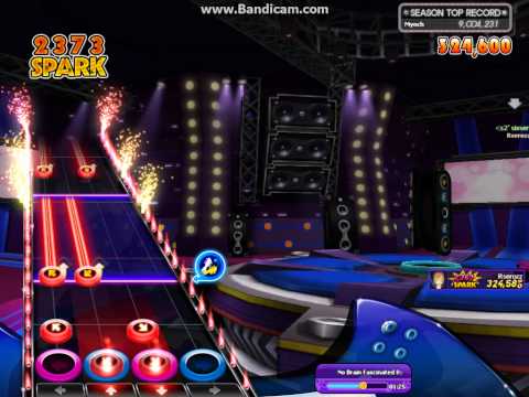 Guitar Mode - No Brain Fascinated By Me (Lv.4 Crazy) 152 BPM Audition PVS