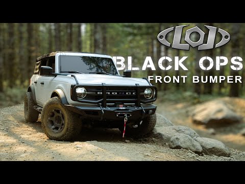LOD Black Ops Front Bumper - 21+Ford Bronco