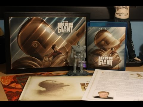 The Iron Giant - Limited Signature Edition Blu-ray Gift Set Unboxing