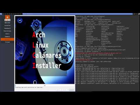 ArcoLinux : 1934 ALCI - Testing out the Alci-iso-dev - ext4, ext3 and ext2 - 3/3