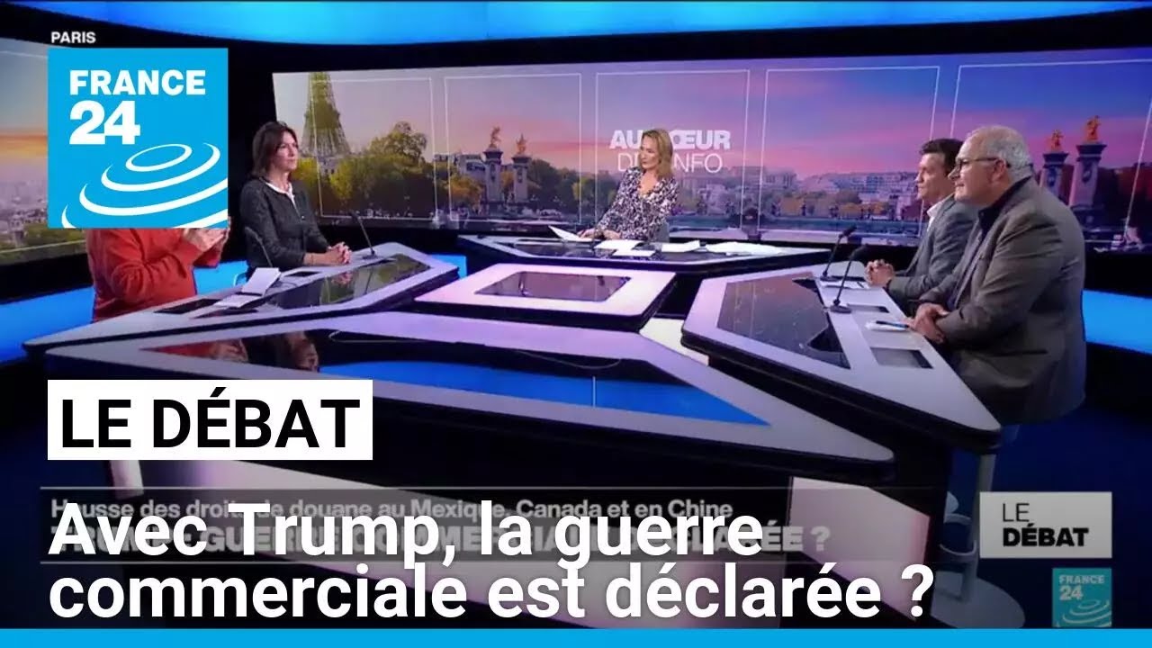 Avec Trump, la guerre commerciale est déclarée ? • FRANCE 24