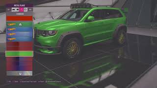 Forza Horizon 5 jeep Trackhawk 1750hp Tuning and Drifting Test Drive 4K