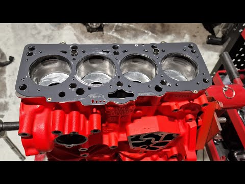 New race 1.9 tdi pd ARL engine project 2024 build  Time-lapse