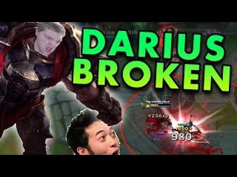 THE MOST BROKEN TOP LANER RIGHT NOW? ALMOST UNKILLABLE DARIUS TOP League of Legends Commen