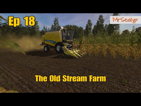 Let's Play Farming Simulator 17 PS4: The Old Stream Farm V2, Ep 18