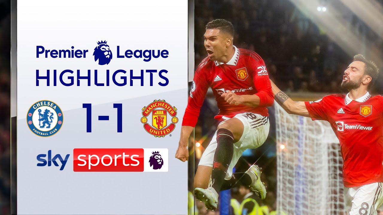 Chelsea 1-1 Man United - Premier League
