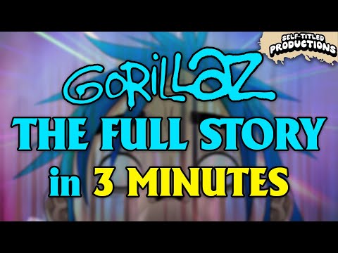 Gorillaz - The Complete Backstory in 3 MINUTES