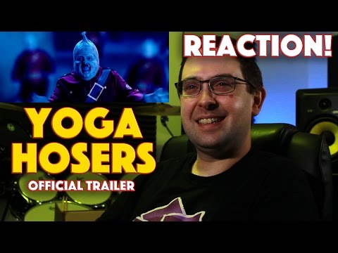 REACTION! Yoga Hosers Official Trailer - Kevin Smith, Johnny Depp Horror Film