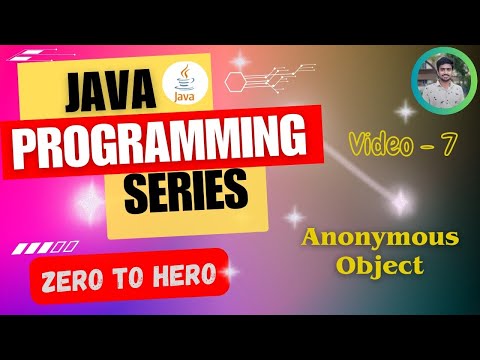 7 Anonymous Object In Java Bengali Java Programming Series Zero To Hero