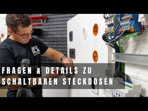 Schaltbare Steckdosen Anschließen (über NYM-J 5x1,5mm²/5x2,5mm²)  I N-Überlastung 😵I KNX Smarthome