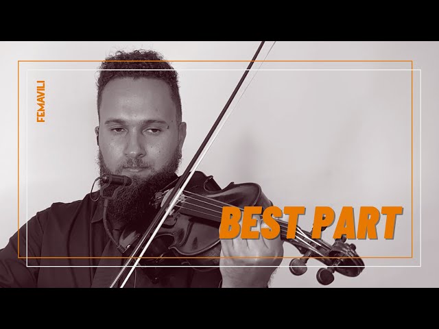 Imagem de capa do vídeo Best Part - Daniel Caesar (violin cover by FEMAVILI)