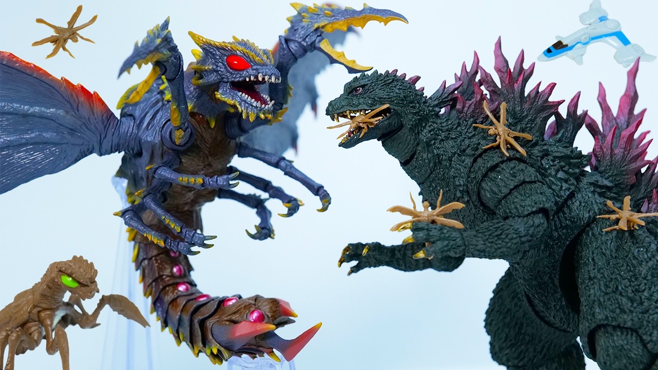 【S.H.MonsterArts】メガギラスがカッコ良すぎる…【ゴジラ×メガギラス G消滅作戦】メガヌロン&メガニューラ グリフォン