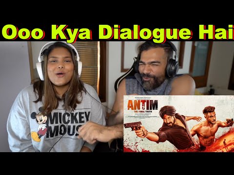 Antim : The Final Truth  Trailer Reaction | Salman Khan, Aayush Sharma | The S2 Life