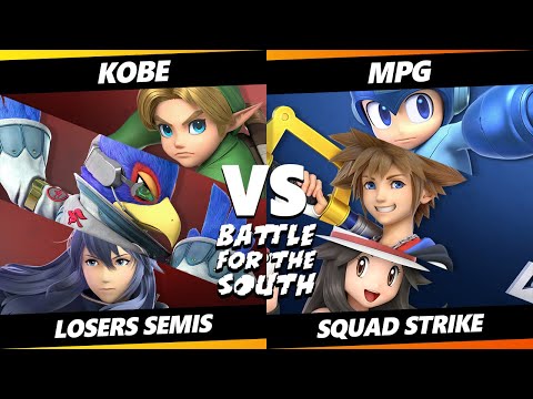 Battle for the South Losers Semis - MPg Vs. Kobe - Smash Ultimate - SSBU