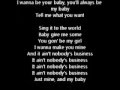 Rihanna Nobody Business Lyrics 