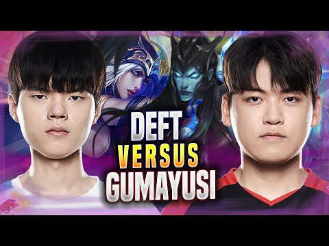 GUMAYUSI vs DEFT! - T1 Gumayusi Plays Kalista ADC vs DRX Deft Ashe! | Season 2022