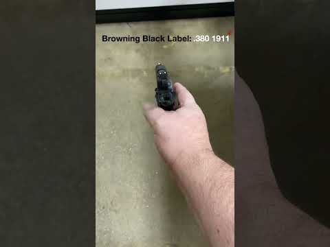 Recoil \u0026 Reliability of Browning BPS