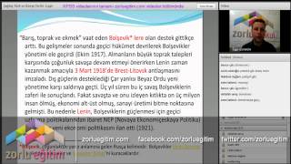 kpss tarih yeni eklenen konu Çağdaş türk ve dünya tarihi 2 konu anlatimi