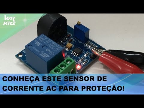 Video - Transformador de Corrente TC 5A / Sensor de Corrente AC com Relé