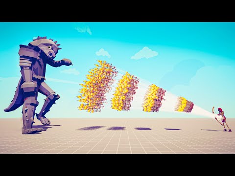 MECHAGODZILLA vs EVERY GOD   Totally Accurate Battle Simulator TABS