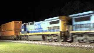 preview picture of video 'Folkston Railwatch 2014: Friday Evening/Night 4/4/14'
