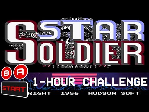 STAR SOLDIER (NES) | Nintendo Switch Online | 1-Hour Challenge