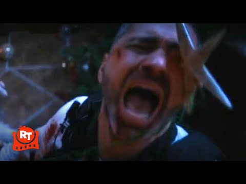 Violent Night (2022) - Death By Christmas Ornament Scene | Movieclips