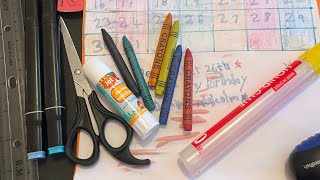 Boss Babe Nickie|Help dom with his project for school pt2 | making a calendar of his birthday month