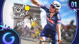 TOUR DE FRANCE 2022 – PRO TEAM FR #1 : Création de l'équipe !
