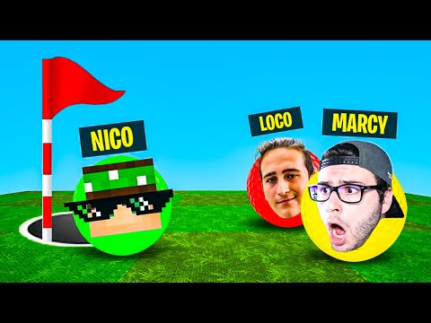 GOLF MA C'È UN SABOTATORE CHE ROVINA LA PARTITA - Mini Golf