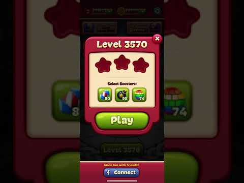 Toon Blast Level 3570 - No Boosts - 1 Star