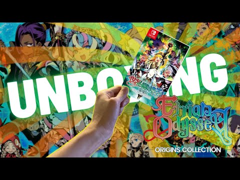 Etrian Odyssey HD collection Unbox!