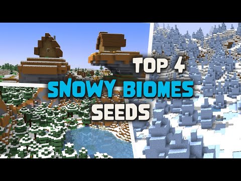 🌨️ TOP 4 Best Snowy Biome Seeds for Minecraft Java